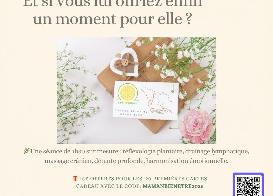 Fêtes des mères cadeau bien-être 2026